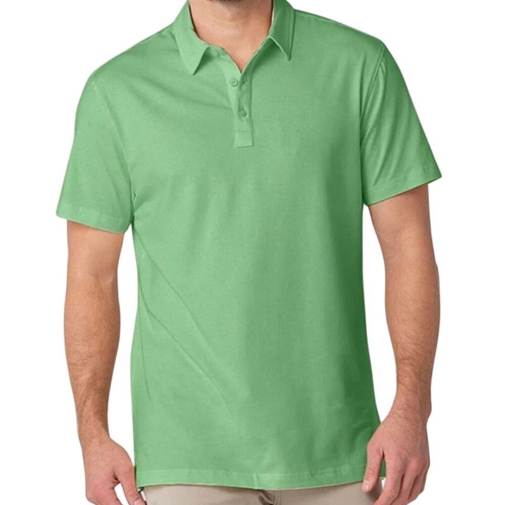 Swet Tailor All In Polo Shirt Pistachio Green Size XL NWT Golf Preppy Weekends